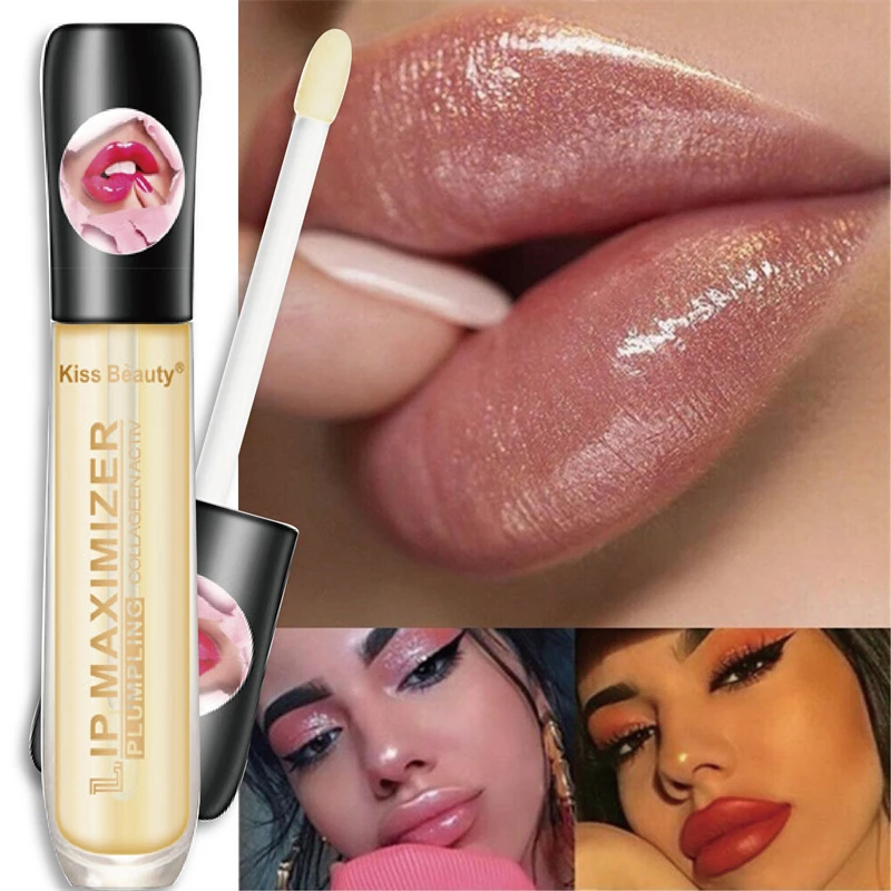 

Collagen Instant Volumising Lip Plumper Serum Moisturizing Lip Plumper Oil Lips Repairing Reduce Lip Fine Lines Makeup Lipstck