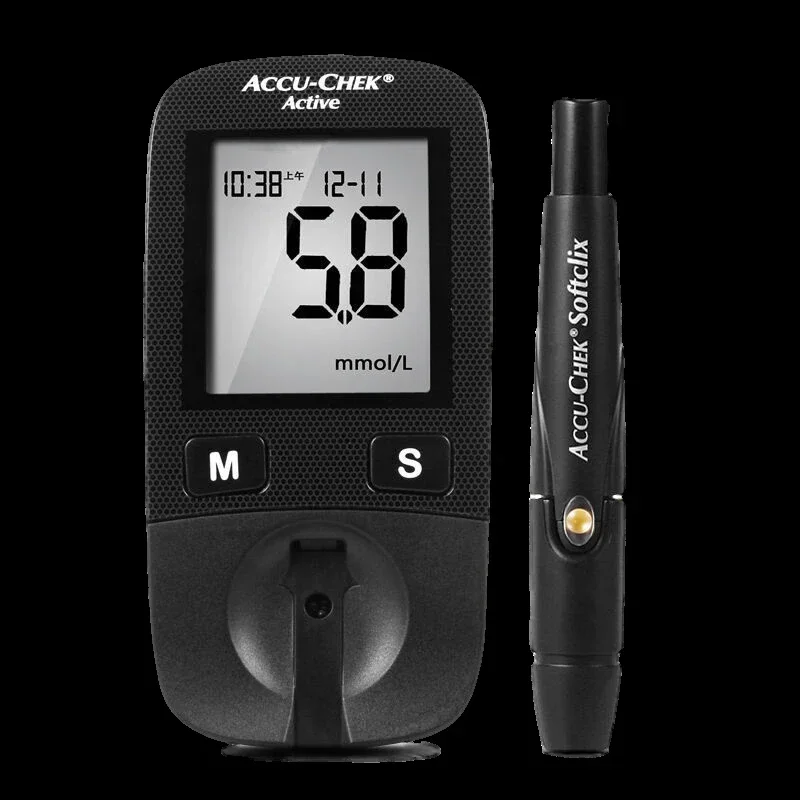 EXP: máximo Accu Chek glucómetro inteligente activo para el hogar médico de precisión importada mismo modelo