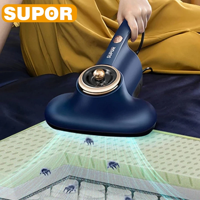 

SUPOR Mite Removal Instrument VCM19T Portable Electric Dust Mite Remover UV Sterilization 8000 Times/min Vacuum Cleaner For Home