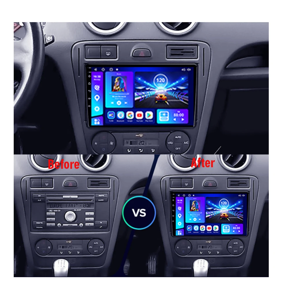 Автомагнитола NAVISTART для Ford Fusion 1 2005-2012 GPS-навигация 4G Wi-Fi BT Carplay DSP Android автомобильный
