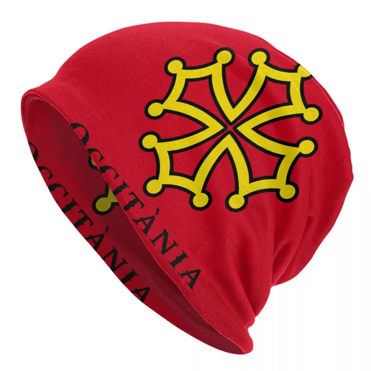 

Knit Hat Bonnet Hats sun Croix Occitane Pays D'oc Occitanie Essential hat Unisex R273 Skullies Beanies Caps Novelty Graphic