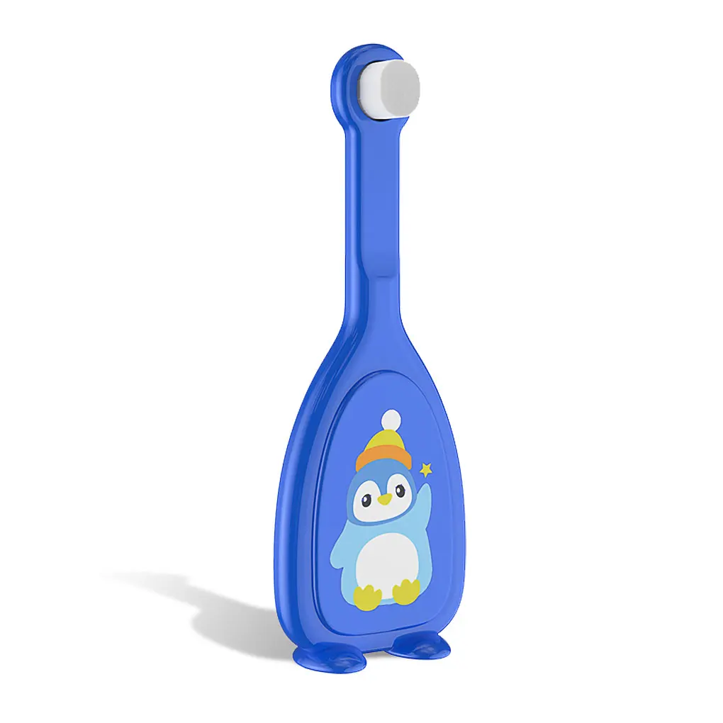 

Silicone U-Shaped Toothbrush Kids Mouthpiece 360-Degree Teeth Teether Infant Manual Cleaning Children Supplies Pink