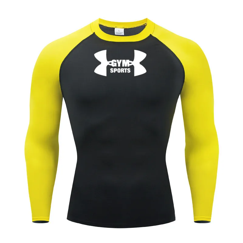 

Мужская Спортивная Футболка Rashguard для фитнеса, тренажерного зала, компрессионная быстросохнущая Футболка Для MMA, бокса, бега, тренировок, тенниса, бодибилдинга, футболки