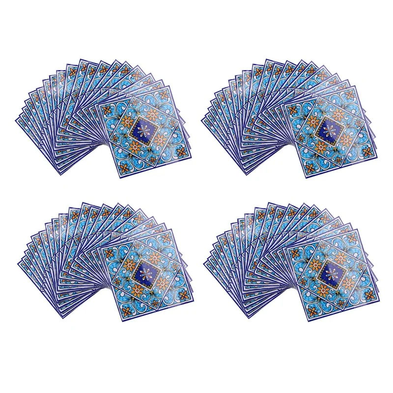 

80 шт., 3D-наклейки на стену в европейском стиле