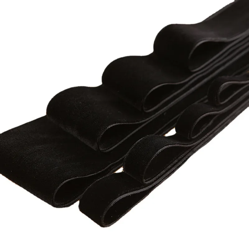 Двусторонняя флокирующая лента с бантом-бабочкой аксессуар для волос материал