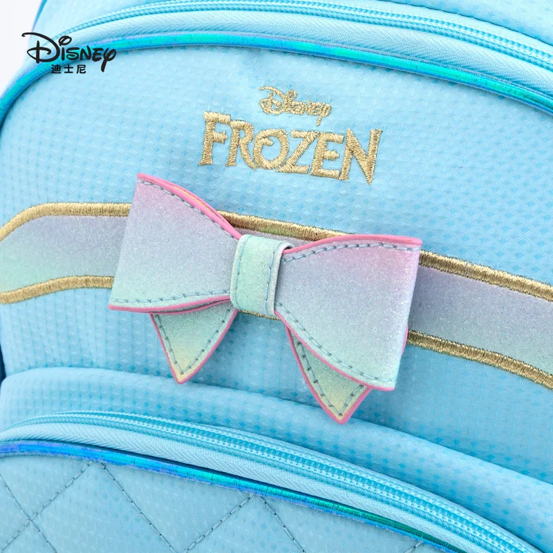 Disney Authentic Children's School Bag Frozen Aisha Princess Lightweight Breathable Large-capacity Girls Shoulder Bag Girls Bag