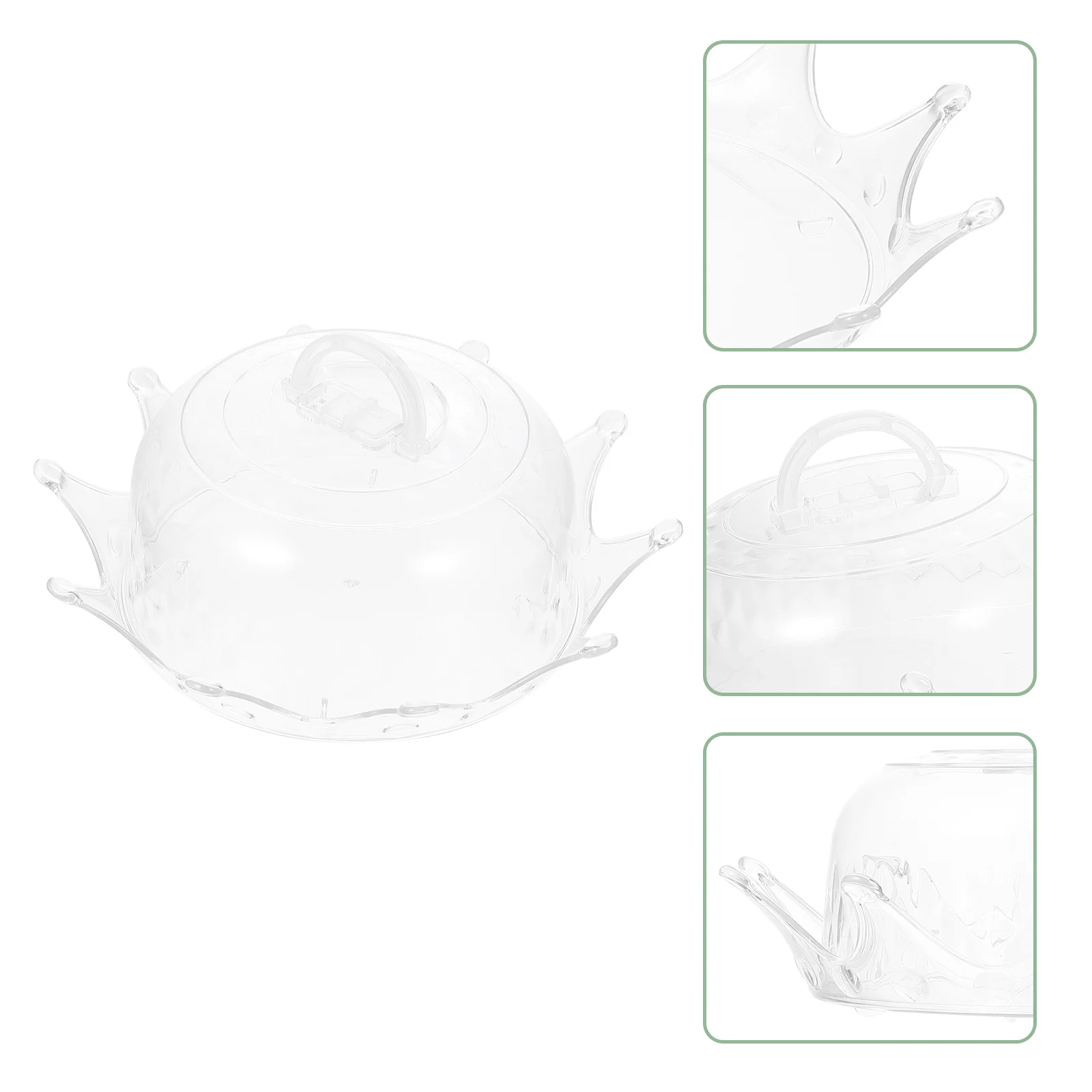 

Cake Cover Dome Dessert Standdisplay Plate Case Serving Acrylic Cloche Tray Platter Cupcake Buffet Holdercovers Pastry Covered