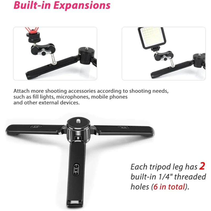 Фото Мини-штатив BTLIFE-Duty для серии DJI Ronin S/SC/RS/RSC, настольный штатив-подставка, стабилизатор ручки карданного подвеса №3