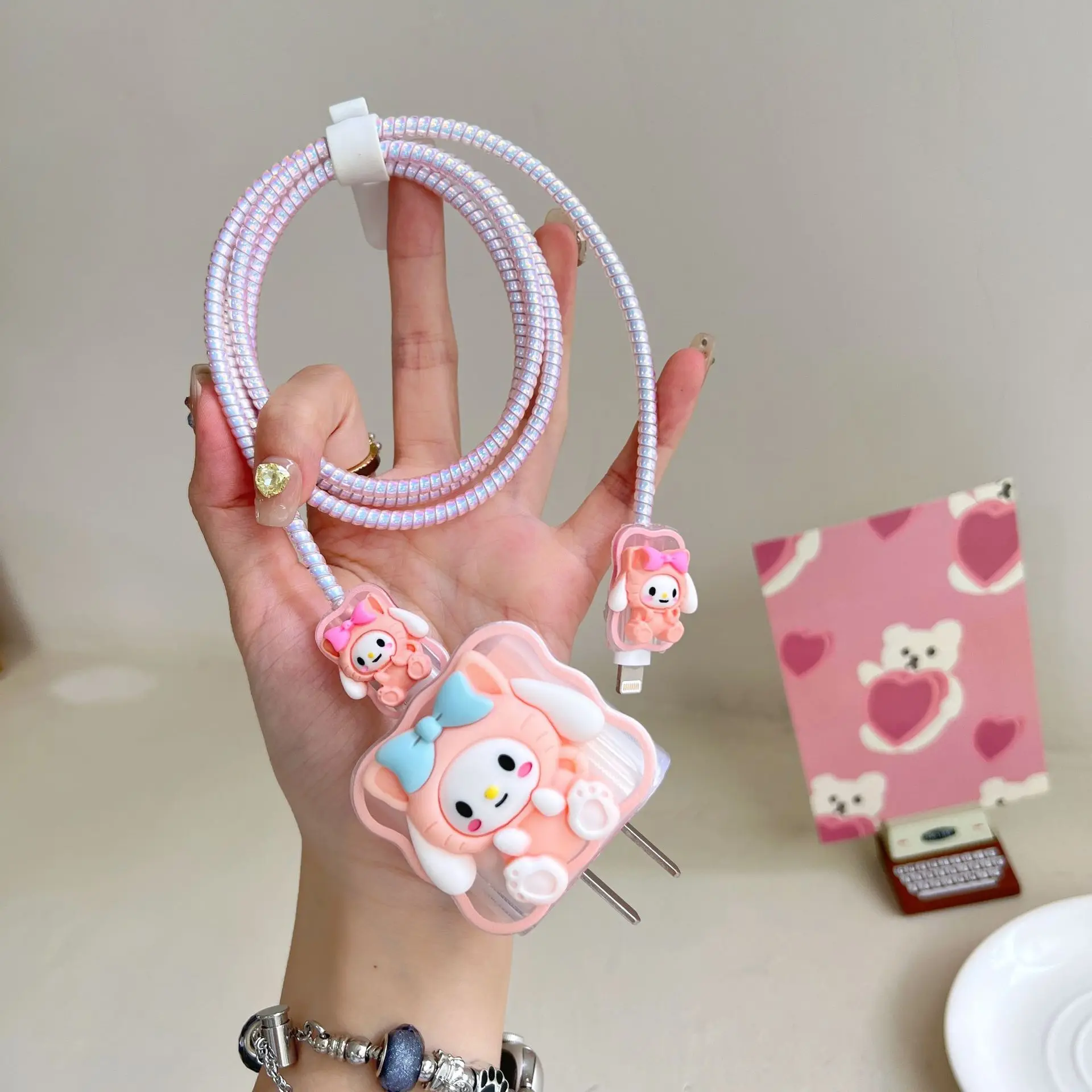 Новый защитный чехол с кабелем для передачи данных Cinnamoroll Sanrio 18 Вт/20 Вт Iphone 13