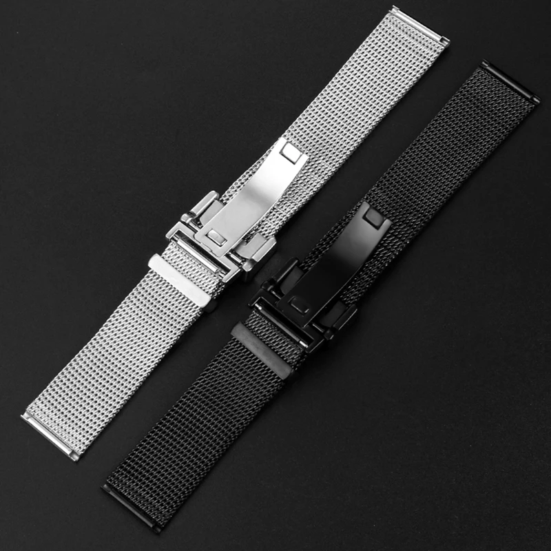 Ремешок для часов Milanese складной сетчатый Браслет из нержавеющей стали IWC серий