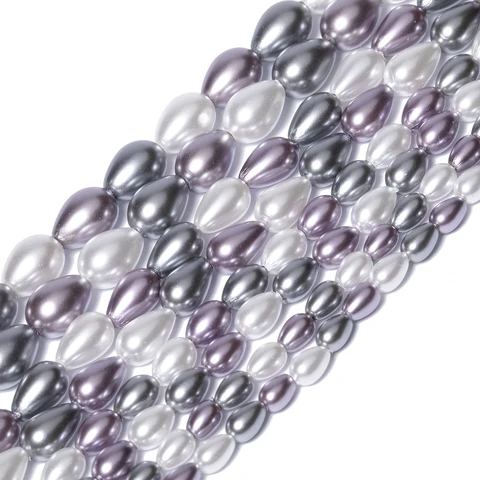 ГМB724 стеклянные бусины капля