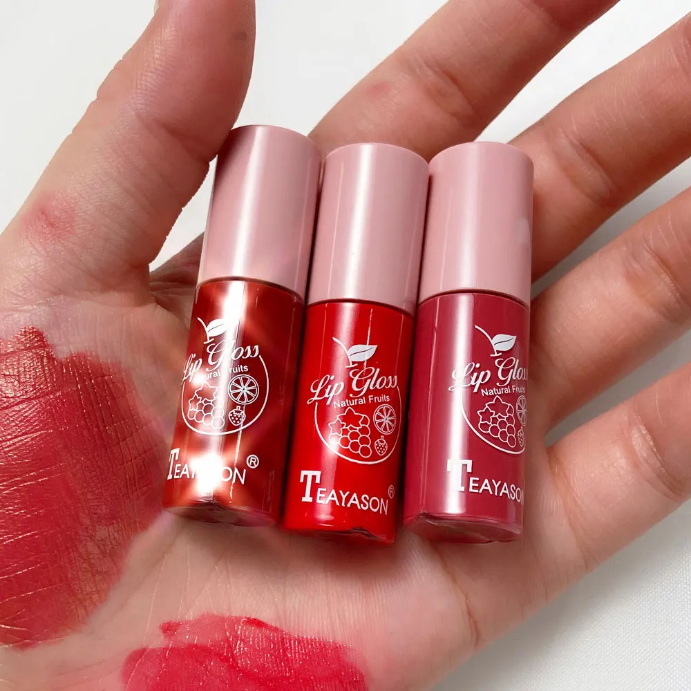 10 цветов/коробка набор перламутровых блесков для губ окрашивание глазурь