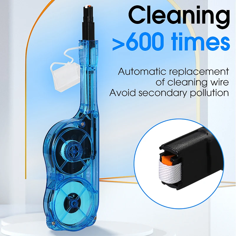 COMPTYCO AUA-M600 Fiber Optic Cleaning Pen , Optical Fiber Connector Cleaner For MPO/MPT , Blue/Green/Orange(Optional)