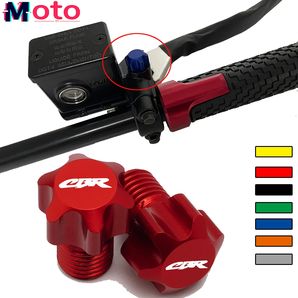 

For HONDA CBR1000RR CBR1000F CBR650R CBR125R CBR 600 F4i 650F 1100XX 1000F 954 1000 RR Clockwise M10*1.25 Mirror Hole Plug Screw