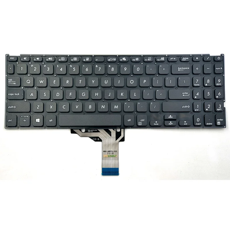 

New For Asus VivoBook 15 X509 X509FA X509FA-DB51 X509FB X509FJ X509FL X509MA X509UA X509UB Laptop Keyboard US Black