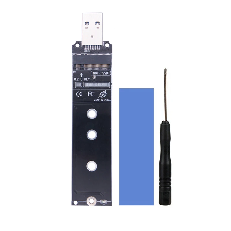 Адаптер M2 SSD адаптер M2 USB адаптер M2 на USB 3,0 Переходник USB 3 USB3 6 Гб Поддержка 2230 2242 2260 2280 B + M ключ NGFF M.2 SATA SSD