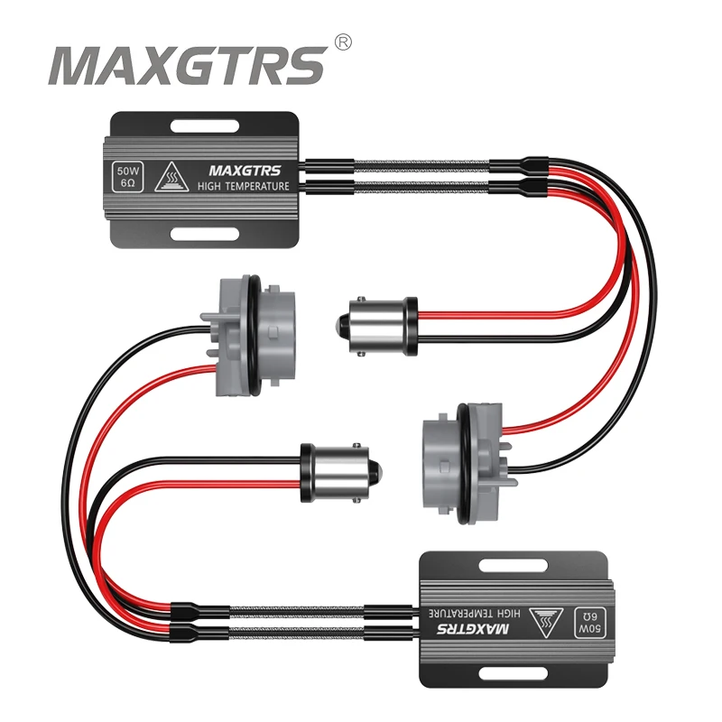 

Автомобильный резистор 50 Вт Canbus BA15S 1156 1157 PY21W 7443 Φ резистор без ошибок