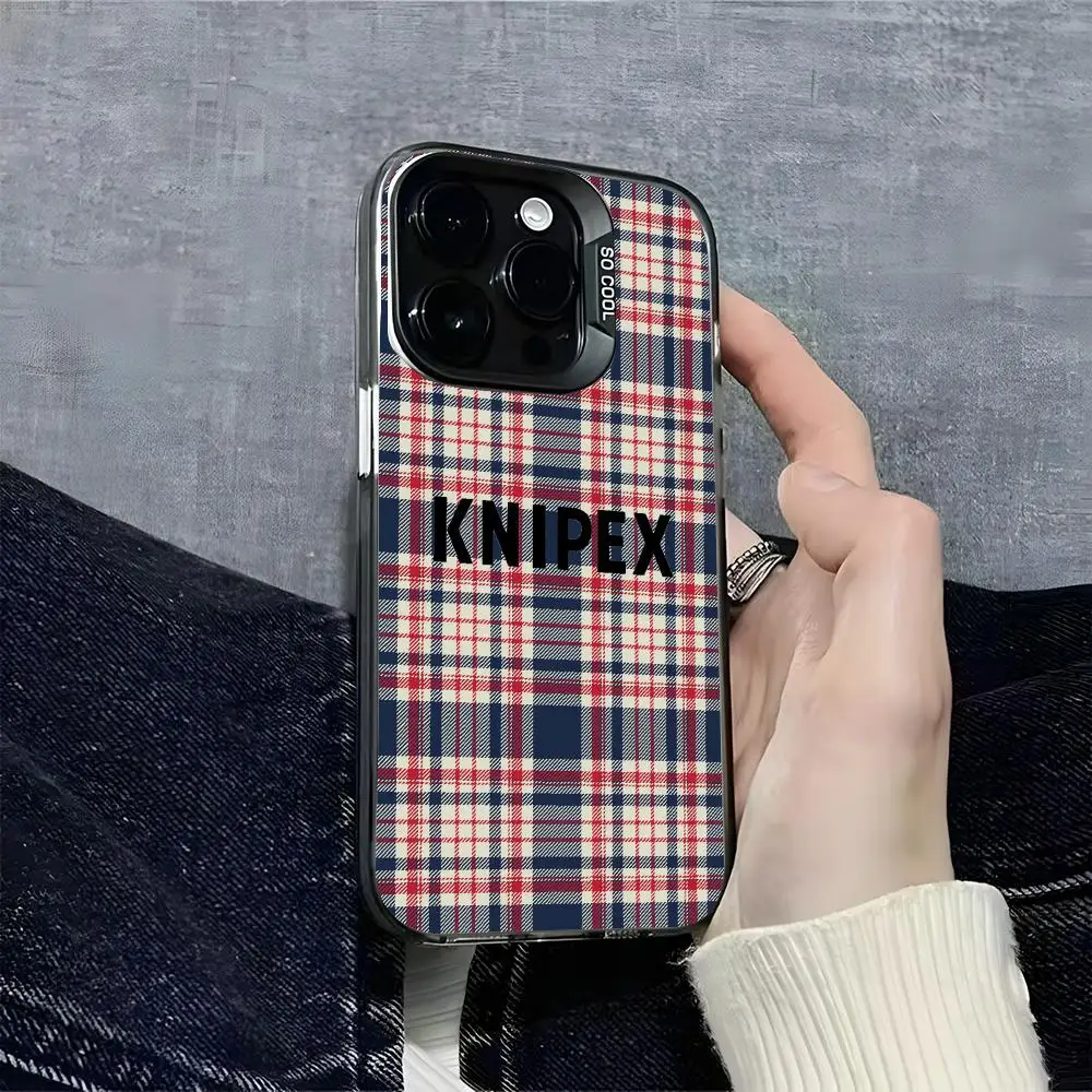Фото Чехол для телефона Knipex для iPhone 18, 17, 16, 15, 14, 13, 12, 11 Pro Max Plus, серебристый цвет. №3