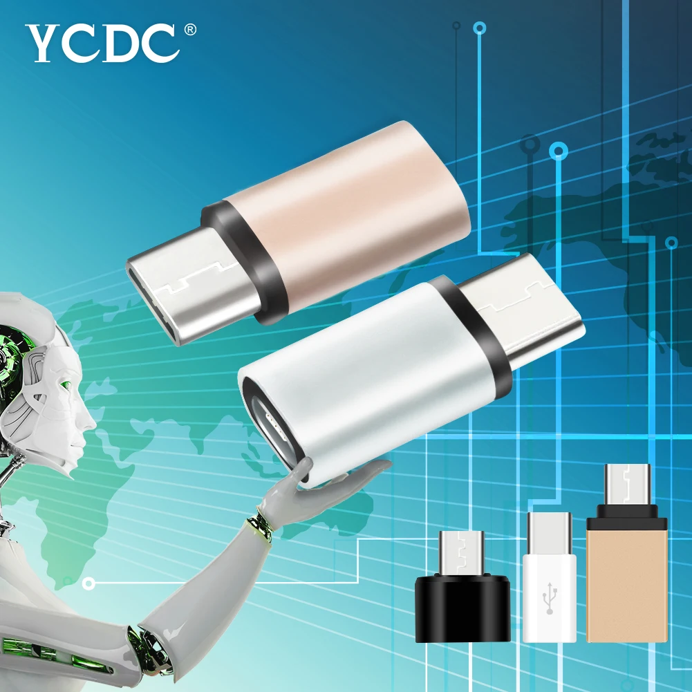 

Универсальный переходник с Type-C на USB 3,0/2,0 из пластика/металла