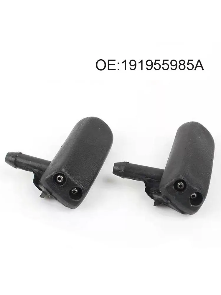 

2 форсунки омывателя переднего стекла, распылитель воды для Vw T4 Transporter Cabiolet Jetta Golf Passat GOLF MK2 MK3 191955985 A