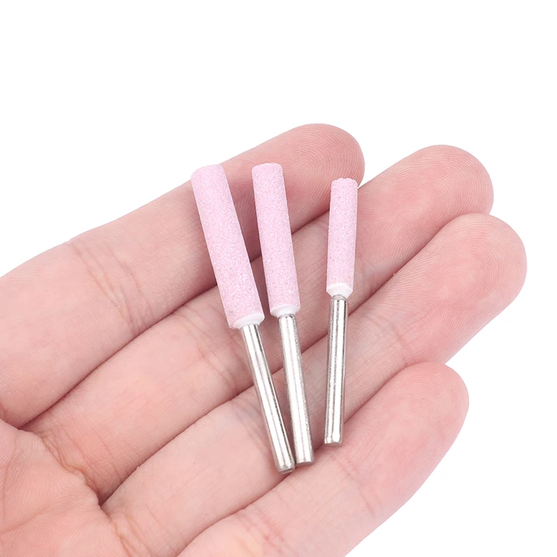

5pcs Diamond Coated Cylindrical Burr 4/4.8/5.5mm Chainsaw Sharpener Stone File Chain Saw Sharpening Carving Grinding Tools