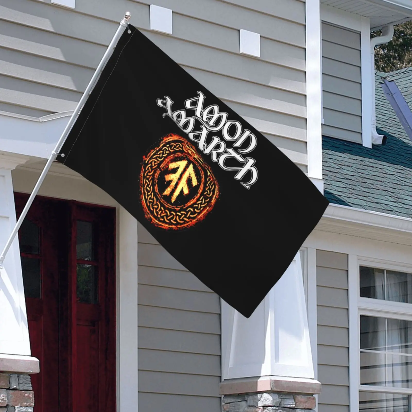 Amon Amarth The Pursuit Of Vikings Flag Декор-Баннер полиэстер парад спортивный клубный Декор день