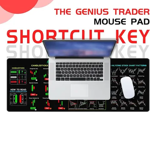 Резиновый коврик для мыши с графиком