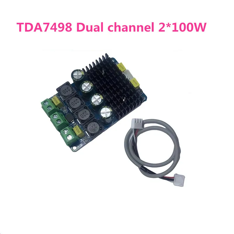 Плата усилителя звука DC8-32V TDA7498 2*100 Вт