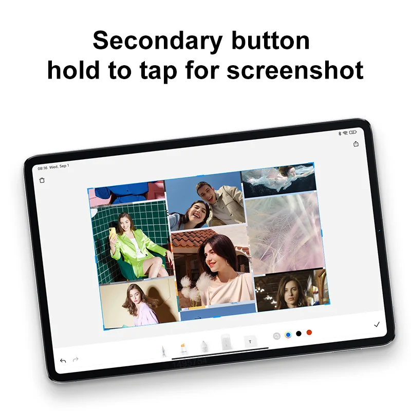 100% Оригинальная ручка Xiaomi Stylus Pen 240Hz для рисования, письма и создания скриншотов на смарт-планшете с сенсорным экраном для Mi Pad 5 и Pro.