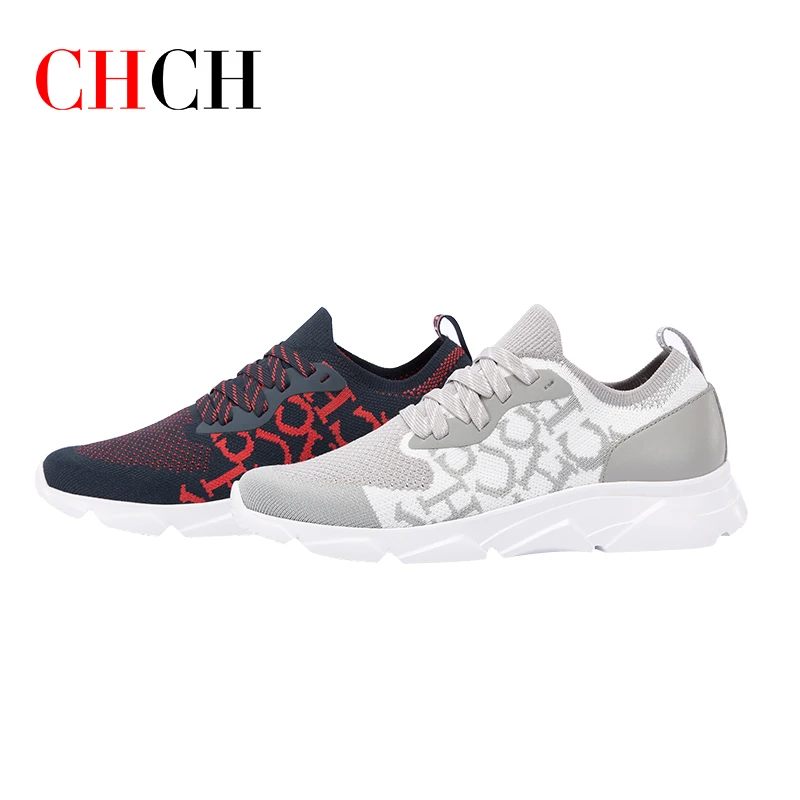 

CHCH Men Shoes Gray shoes Boy's Flat Shoes Black Causal Shoes Adult sneakers Sport for 2021