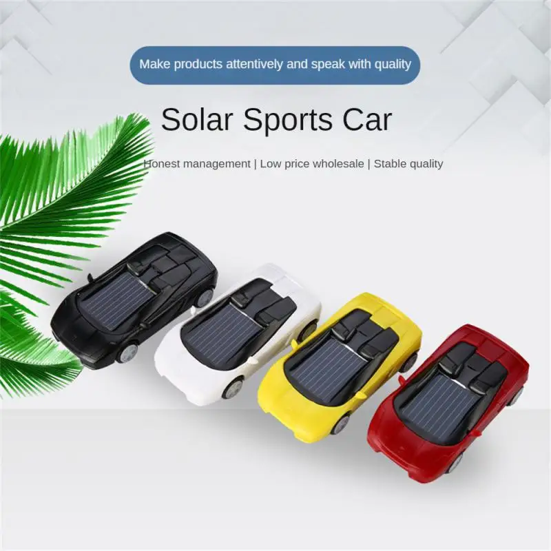 

Toy Anti-fall Solar Energy Exhibit Creativity Small Sports Car Miniature Technology Teaching Heat Resistant Drive Ornaments Mini