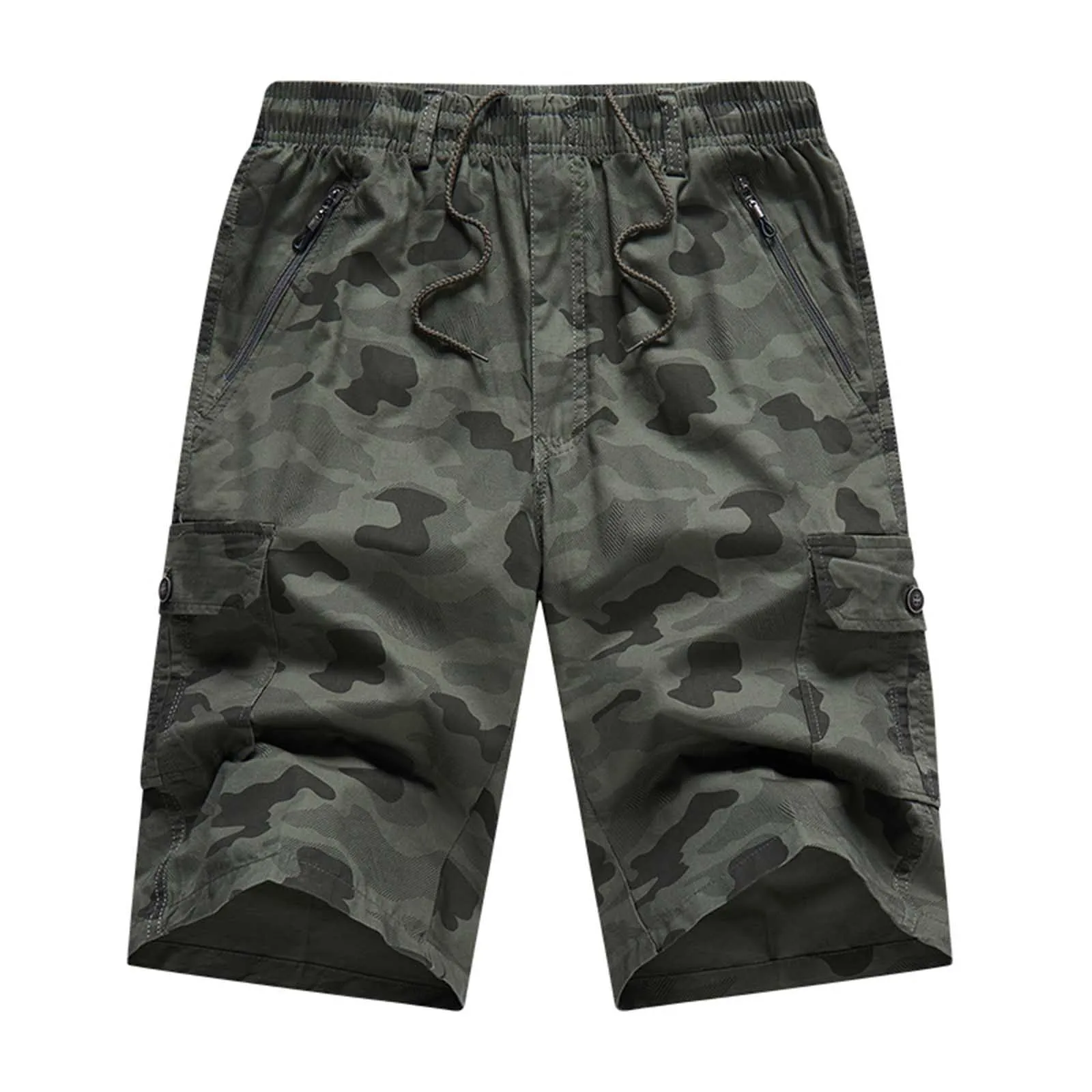 

Boy Sock Male Spring Summer Shorts Camouflage Pocket Tether Cropped Pants Athletic Functional Overalls Mens Apparel Shorts