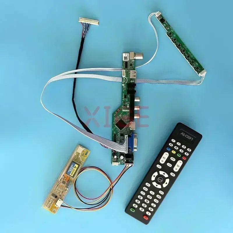 Плата драйвера контроллера подходит для LP141WX1-TL LP141WX3-TL 30-контактный LVDS ЖК-монитор