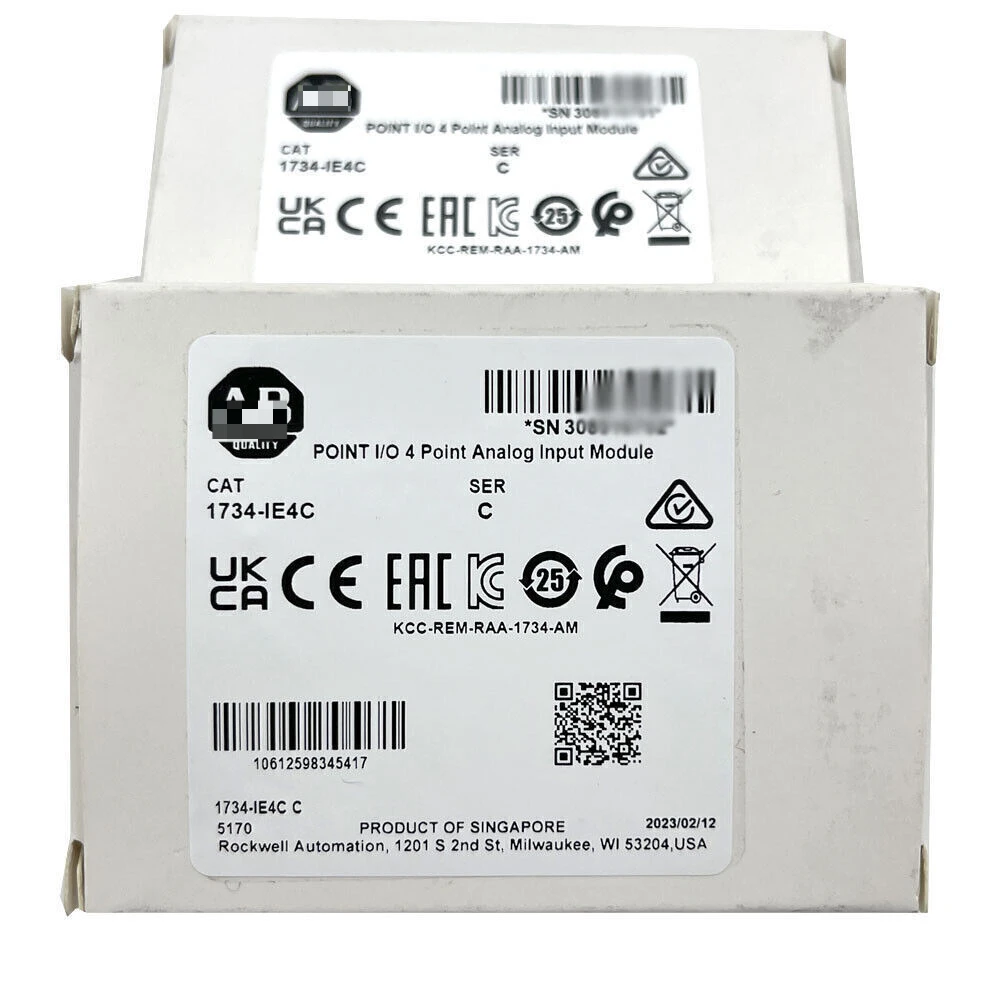 Новый заводской герметичный 4-точечный модуль аналогового ввода 1734-IE4C/C
