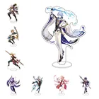 Genshin Impact Ayato Kamisato Yae Miko Atataki Прокат Thoma подставка фигурка акриловая модель тарелка настольное украшение стоячий знак для косплея подарок