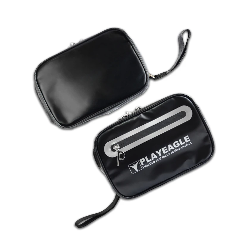 PLAYEAGLE Golf Pouch  Handbag PU Waterproof Mini Sports  With Zipper Cell Phone  Makeup Cosmetic Accessories