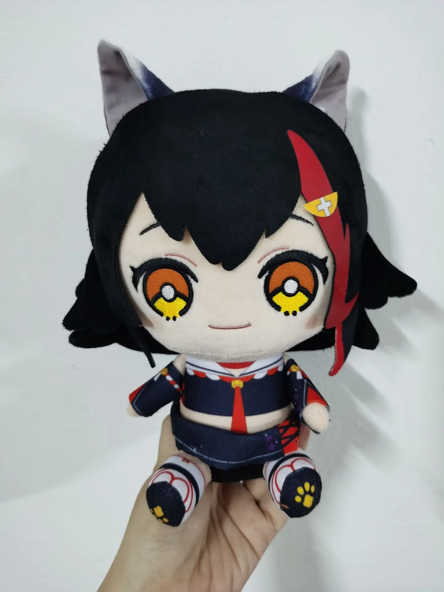 Плюшевые игрушки Hololive Friends With U Ookami Mio 23 см