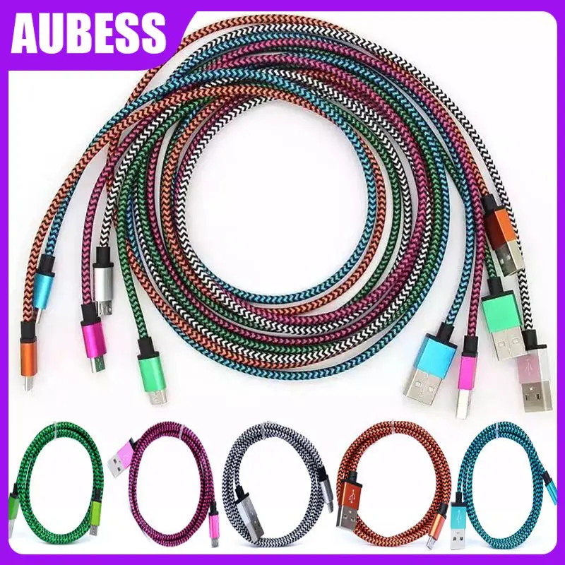 

Portable 2m Micro USB Data Charger Cables Snake Pattern Woven Aluminum Alloy USB Cable For Samsung Android Mobile Phones