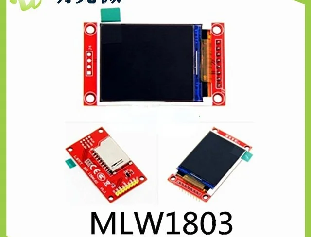 

1.8 Inch 128x160 Dot Matrix TFT Color Screen Module 3, 3V SPI Interface MLW1803