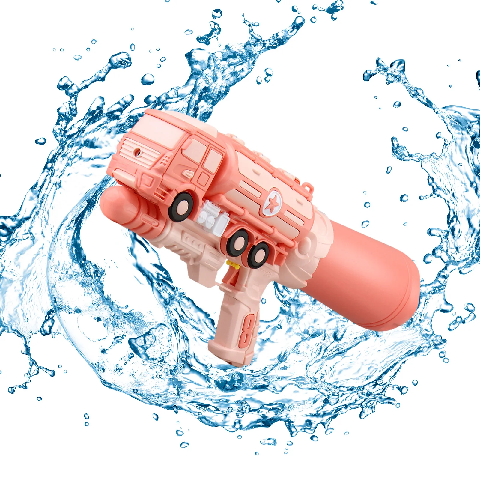 

1400CC Water Squirt Guns For Children Super Water Guns With High Capacity Long Range For Swimming Pool Outdoor Water Squirt Guns