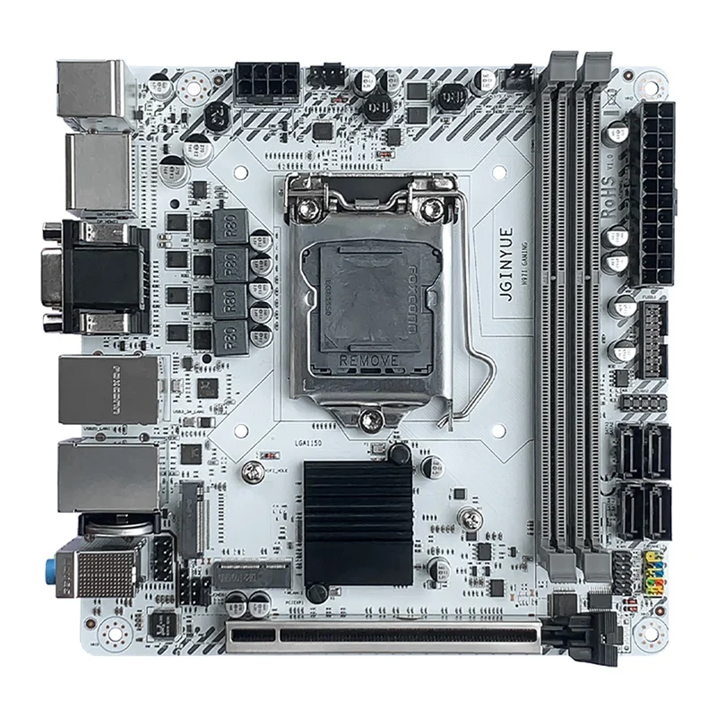 

HOT-JGINYUE H97I-PLUS Computer Motherboard H97 LGA1150 CPU Core Series And Xeon E3 Processor 2XDDR3 RAM Slot SATA 3.0 Motherboar