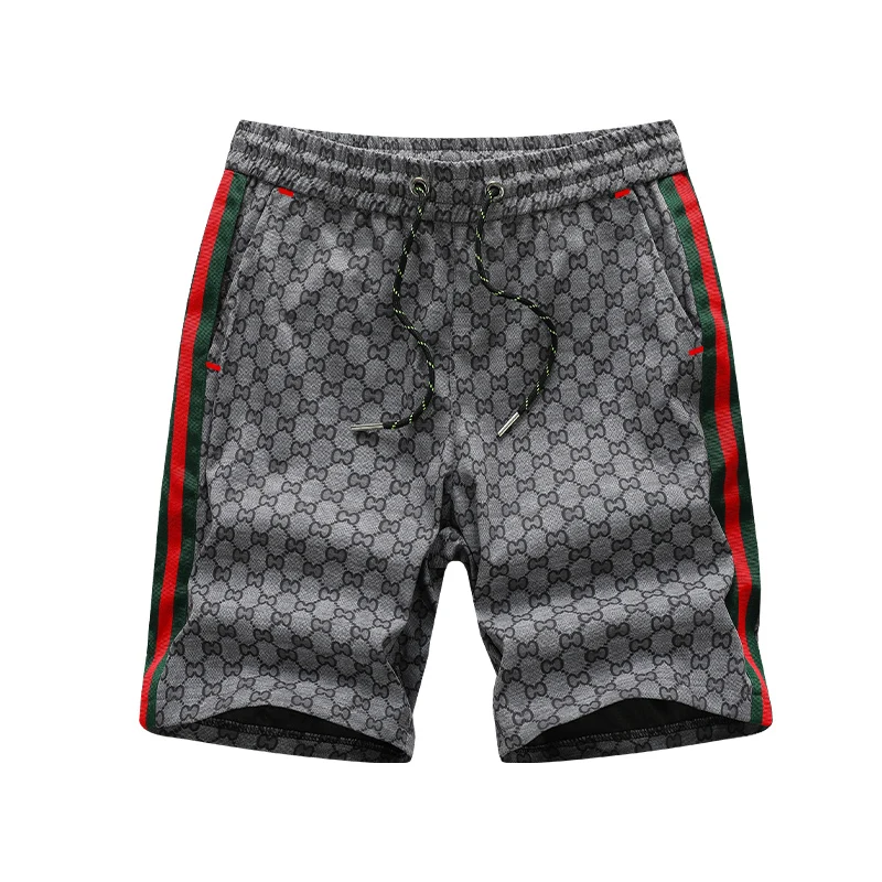 

Casual Shorts Summer 2022 Men's Geometric Drawstring Short Pants Bermudas Male Fashion Boardshorts Beach New Running Shorts 5XL