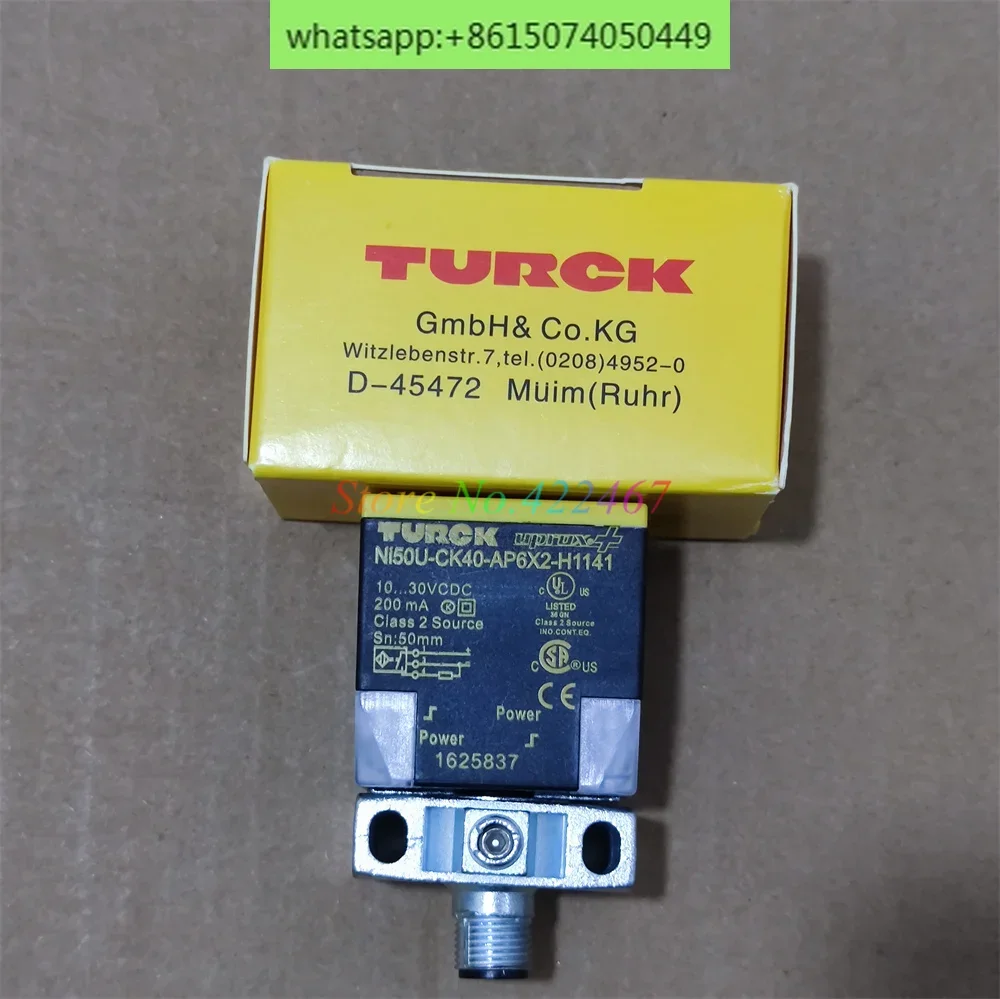 NI50U-CK40-AP6X2-H1141 NI50U-CK40-AN6X2-H1141 Turck датчик приближения новинка высокое качество