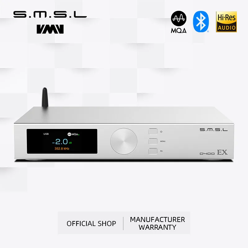 Пульт дистанционного управления для Bluetooth I2S SMSL D400EX ЦАП 1 * ak4192 2 AK4499EX OPA1612A LME49720 XU316