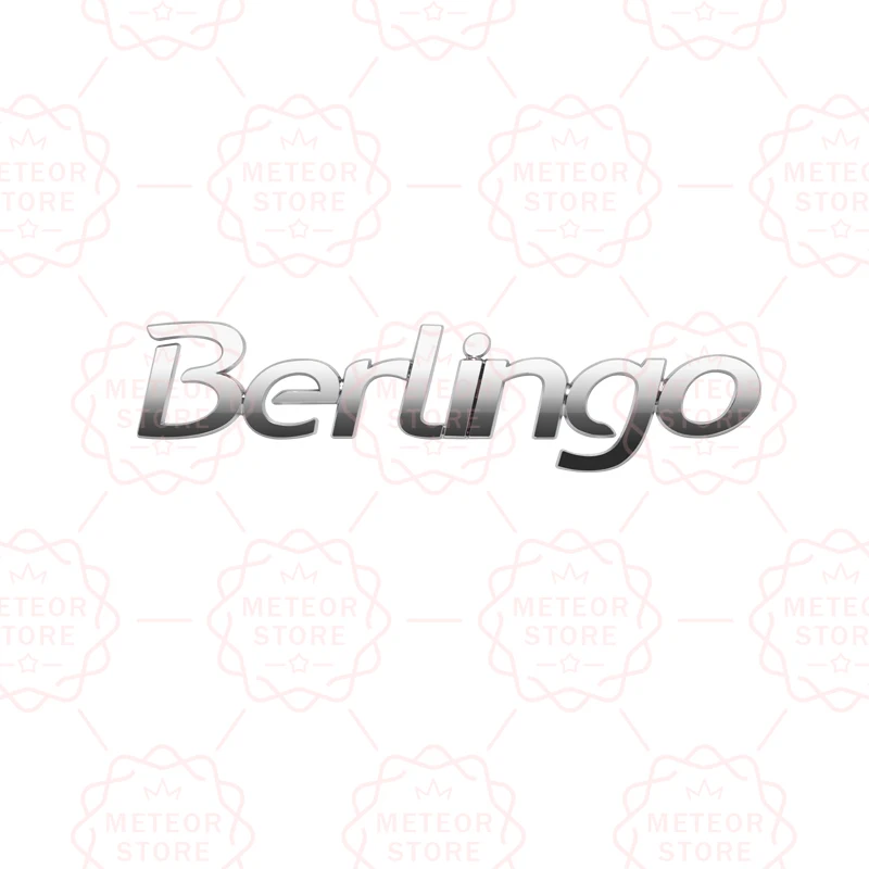 

Автомобильная табличка для Citroen Berlingo, металлический значок, караваны, кемпер, фургон, задняя боковая наклейка на багажник, наклейка с буквами, эмблема, автоаксессуары