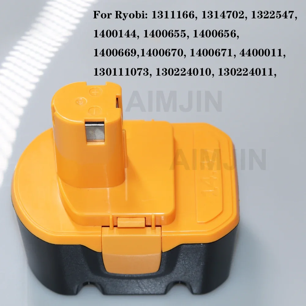 Для Ryobi 14 4 В 4800 мАч Аккумулятор SaftSafety Совместимость R10521 RY6201 RY6202 130224010 130224011 130281002
