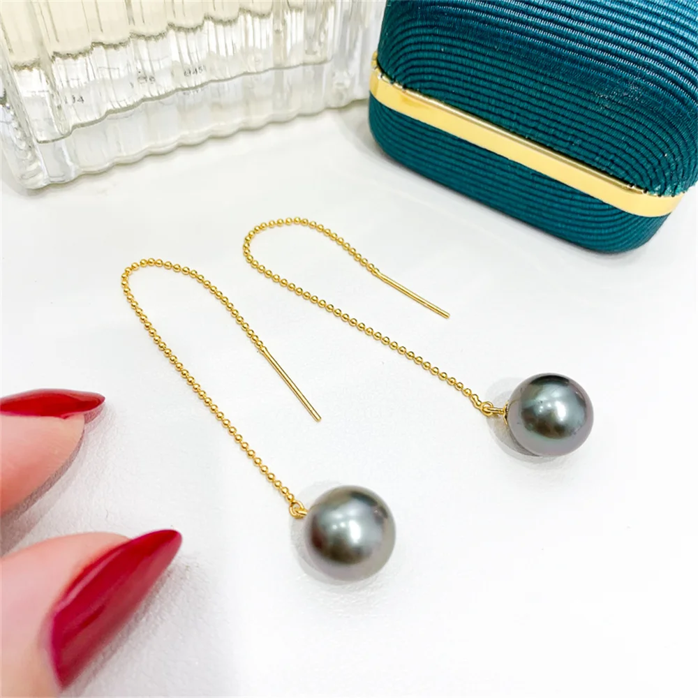 

S925 Sterling Silver Earring Hooks Accessories Gold Silver Ear Studs Ear Hooks Wire For Pearl Earrings Jewelry Making Findings