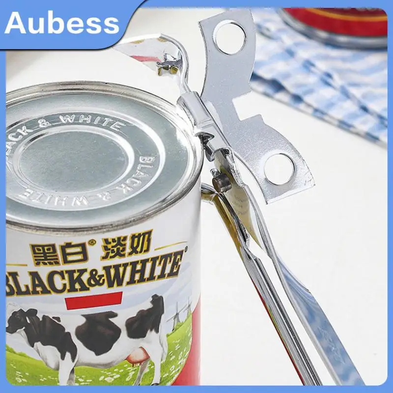 

Stainless Steel Opener Multi-use Can Opener Durable Easy Open Cover Small Opener Openers 17×4.5cm Alloy Can Opener Ortable