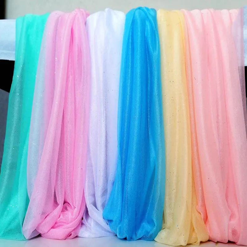 Декоративные ткани микро-стрейч на метр для свадебных занавесок сценическая