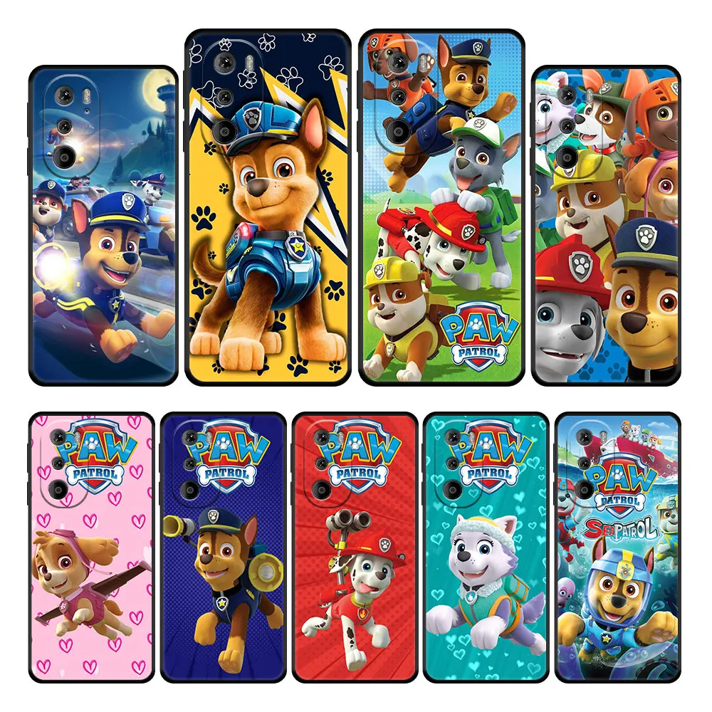 

TPU Coque Thin Case Coque for Moto G60 Edge 20 30 Pro G71 G30 G51 5G G31 G22 S30 One Fusion G200 PAW Patrol Celular